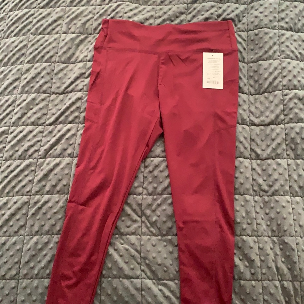 Maroon Leggings